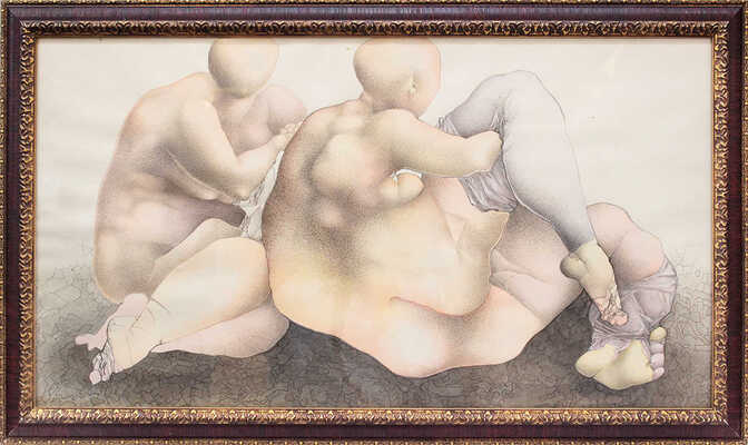 Зиновьева Тамара Александровна. Ню